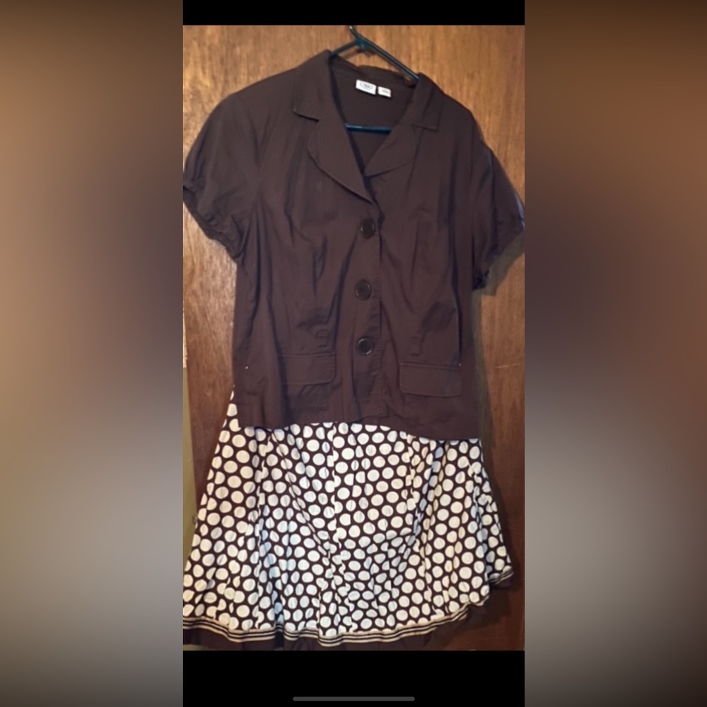 Two piece skirt set from Cato’s Fashion. Perfect colors for the fall.